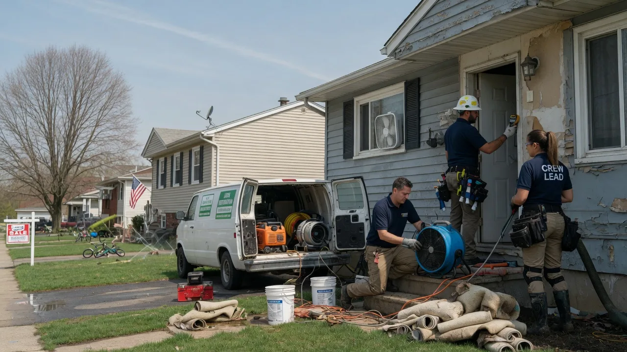 Flood Cleanup in Jerseyville, IL near me